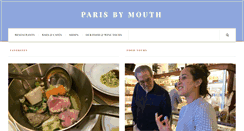 Desktop Screenshot of parisbymouth.com